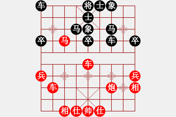 象棋棋譜圖片：銀川狼王(3段)-勝-飚風(fēng)(1段) - 步數(shù)：40 