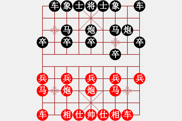 象棋棋譜圖片：agbfcde(5段)-負(fù)-金牛座亞迪(9段) - 步數(shù)：10 