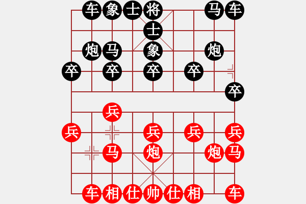 象棋棋譜圖片：塞上江南龍(3段)-負-郭萍秋(2段) - 步數(shù)：10 