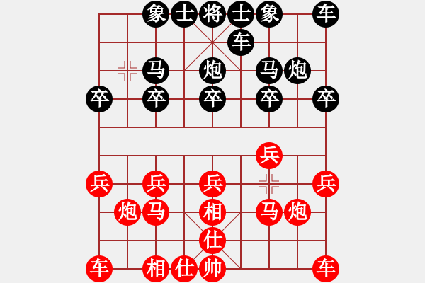 象棋棋譜圖片：昊萌棋社大圣歸來(lái)業(yè)6-2先負(fù)太守棋狂2019·3·25 - 步數(shù)：10 