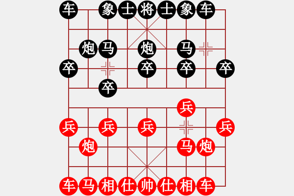 象棋棋譜圖片：英才少年(3段)-勝-北溟神鯤(1段) - 步數(shù)：10 