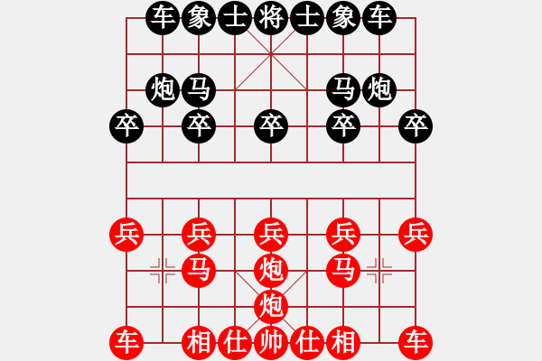 象棋棋譜圖片：4、第1章怎樣學(xué)習(xí)布局第一節(jié)布局概說__4 - 步數(shù)：9 