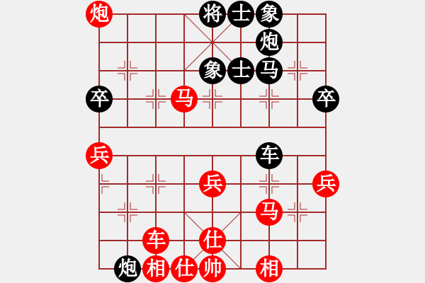 象棋棋譜圖片：豫之拽(8段)-勝-帶狗的道士(7段)五七炮對(duì)屏風(fēng)馬進(jìn)７卒 紅左直車(chē)對(duì)黑右直車(chē)右炮過(guò)河 - 步數(shù)：65 