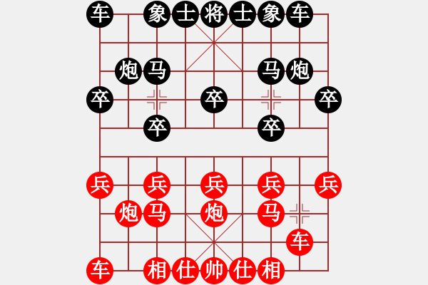 象棋棋譜圖片：挑戰(zhàn)亞艾元小棋士 - 步數(shù)：10 