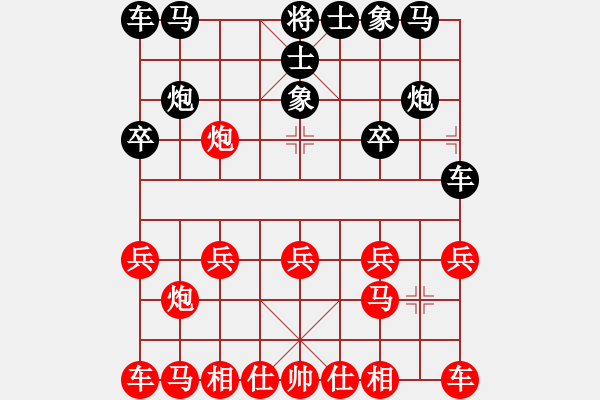 象棋棋譜圖片：嘴角揚揚[50129759] -VS- 榮行天下[410042172] - 步數(shù)：10 