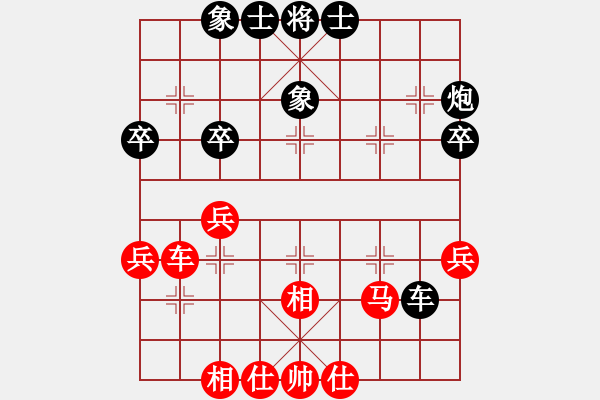 象棋棋譜圖片：象棋奇兵(7段)-和-愛七三七七(6段) - 步數(shù)：40 