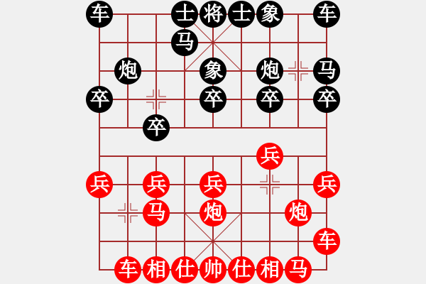 象棋棋譜圖片：芒果杯嚴(yán)先勝弈劍 - 步數(shù)：10 