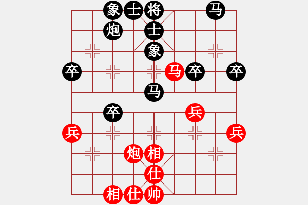 象棋棋譜圖片：A哥(業(yè)8–1)先負(fù)大道至簡(jiǎn)ABC(業(yè)8–1)220206051017.pgn - 步數(shù)：54 