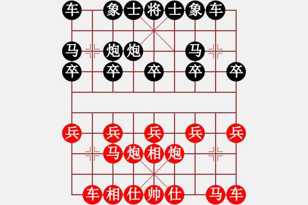 象棋棋譜圖片：kevinip(月將)-和-棋魂三劍客(月將) - 步數(shù)：10 