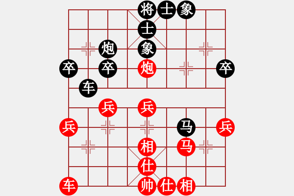 象棋棋譜圖片：隕石(9級)-和-風(fēng)流女棋王(6段) - 步數(shù)：40 