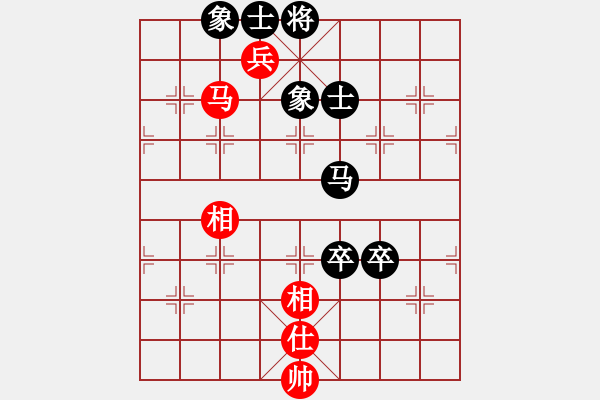 象棋棋譜圖片：虎式象棋(地煞)-負-竹葉三(北斗) - 步數(shù)：120 