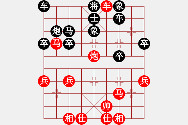 象棋棋譜圖片：2022.10.9.3五分鐘先勝左馬盤河 - 步數(shù)：35 