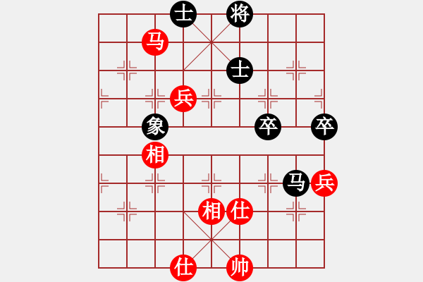 象棋棋譜圖片：現(xiàn)代棋王(至尊)-勝-天枰座童虎(月將)順炮直車對緩開車 - 步數(shù)：90 