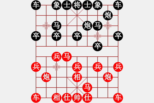 象棋棋譜圖片：王海慶先勝張繼訊 - 步數(shù)：10 