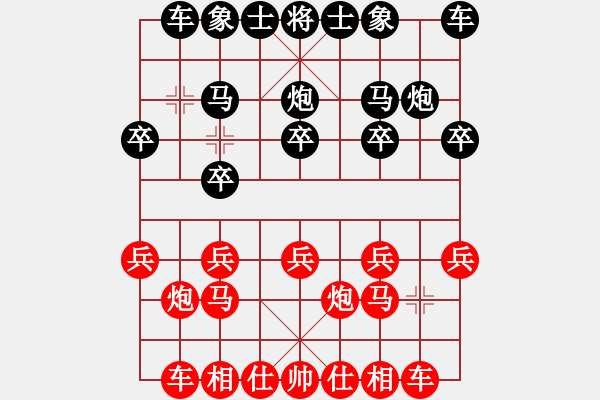 象棋棋譜圖片：山雞(2級)-勝-qtfy(2級) - 步數(shù)：10 