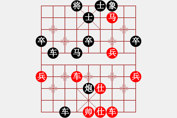 象棋棋譜圖片：州0618紅負(fù)葬心【起馬轉(zhuǎn)仕角炮對(duì)進(jìn)７卒】 - 步數(shù)：60 