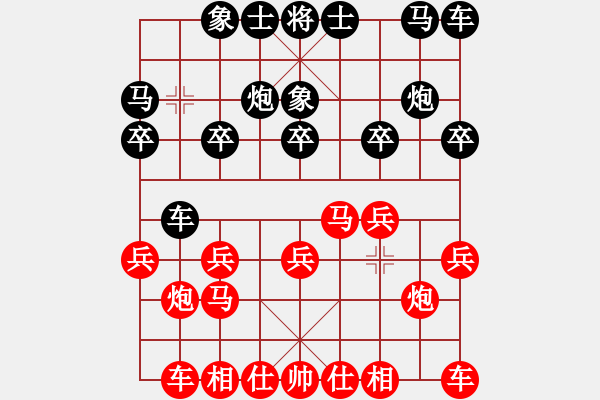 象棋棋譜圖片：玩家2024-11-26 - 步數(shù)：10 