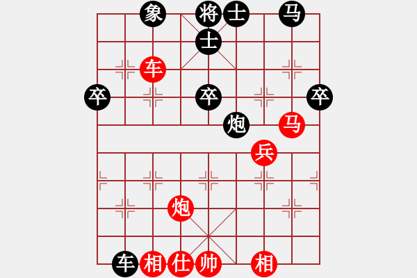 象棋棋譜圖片：帶月荷鋤(人王)-勝-臭丫頭(9段)中炮過(guò)河車七路馬對(duì)屏風(fēng)馬兩頭蛇 紅左橫車 - 步數(shù)：60 