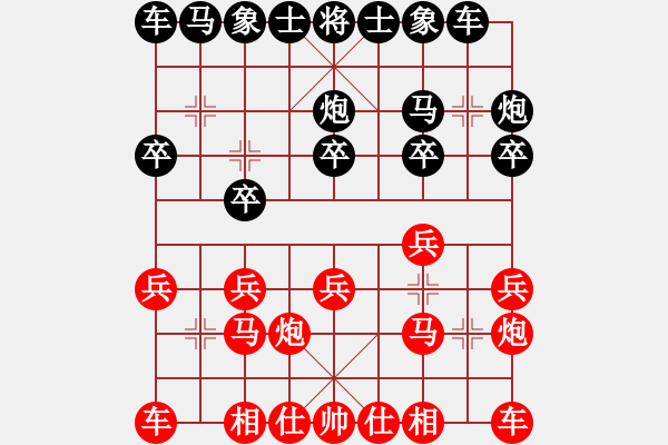 象棋棋譜圖片：姓厲名害(9段)-負(fù)-群星賞月(4r) - 步數(shù)：10 