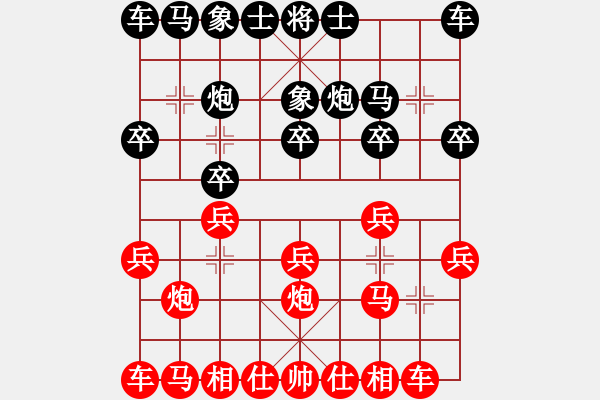 象棋棋譜圖片：弓子浩（先負(fù)）賈廣智 2019年12月14日 弈童象棋教室內(nèi)部訓(xùn)練對(duì)局 - 步數(shù)：10 