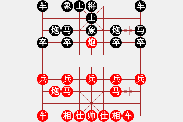 象棋棋譜圖片：百思不得棋解[575644877] -VS- ▍訫炫 ▍太陽[610665135] - 步數(shù)：10 