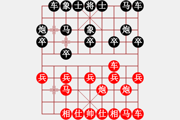 象棋棋譜圖片：zhongyihua(5段)-負(fù)-靚靚(5段) - 步數(shù)：10 