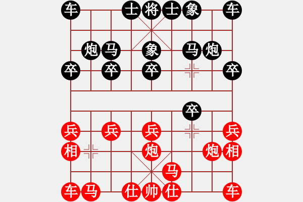 象棋棋譜圖片：謝寧云 第5局 獨孤九劍――雙飛燕 - 步數(shù)：10 