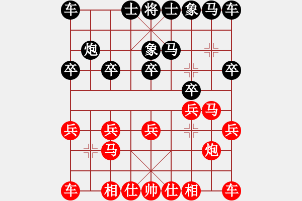 象棋棋譜圖片：終極無(wú)道VS氧氣(2015-10-17) - 步數(shù)：10 