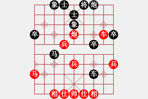 象棋棋譜圖片：碌碌加無為(2段)-負(fù)-漁樵耕讀(2段) - 步數(shù)：40 