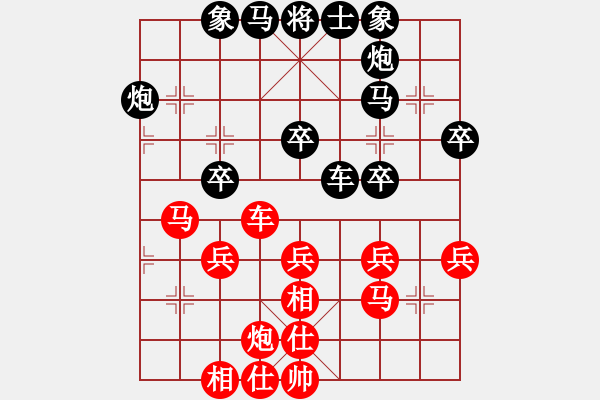 象棋棋譜圖片：本溪三小(1段)-負(fù)-fangqz(8級(jí)) - 步數(shù)：40 