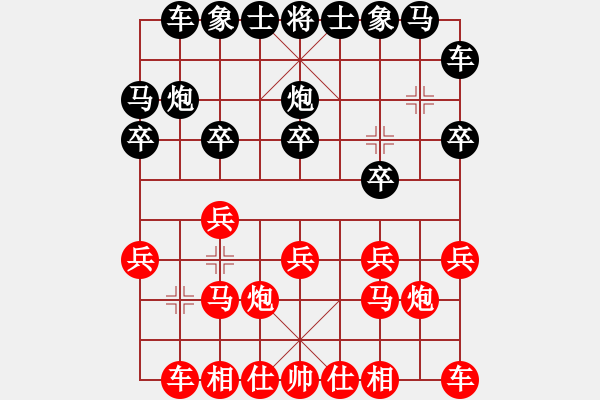 象棋棋譜圖片：寶軒杯第三輪仲愷楊思遠(yuǎn)先負(fù)寶昕張賢輝 - 步數(shù)：10 