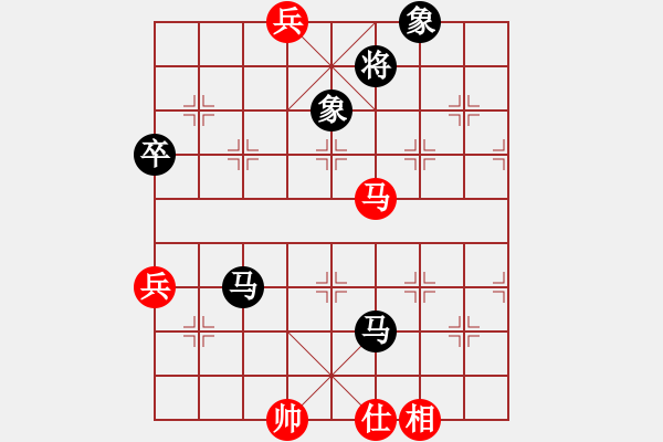 象棋棋譜圖片：棋局-3224P b5c2 - 步數(shù)：50 