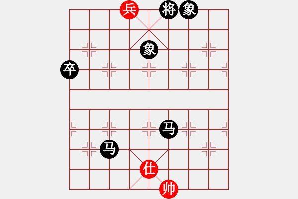 象棋棋譜圖片：棋局-3224P b5c2 - 步數(shù)：80 