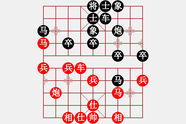 象棋棋譜圖片：真英雄(北斗)-和-太湖戰(zhàn)艦(9星) - 步數(shù)：40 