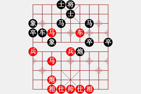 象棋棋譜圖片：社區(qū) 黑手先勝胡來(lái) - 步數(shù)：60 