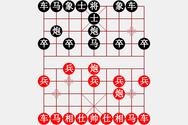 象棋棋譜圖片：bacteria先負(fù)judging - 步數(shù)：10 