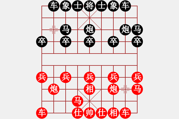 象棋棋譜圖片：品棋大勝(4段)-負-鐮刀幫閉月(5r) - 步數(shù)：10 