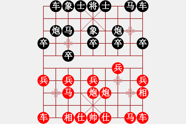 象棋棋譜圖片：掛機而已啊(1段)-勝-新疆張欣(日帥) - 步數(shù)：10 