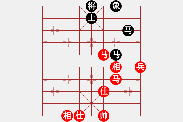 象棋棋譜圖片：棋中喜(8段)-和-國際軟件(8段) - 步數(shù)：200 