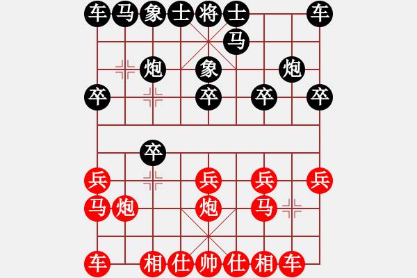 象棋棋譜圖片：王馨雨 先勝 陳燁 - 步數(shù)：10 