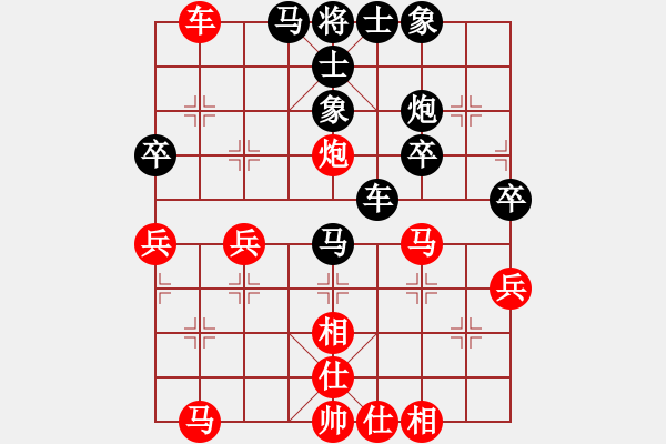 象棋棋譜圖片：shimea(電神)-負(fù)-驚才風(fēng)逸(地煞) - 步數(shù)：60 