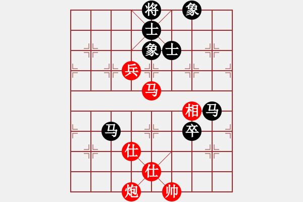 象棋棋谱图片：何武强 先和 赵殿宇 - 步数：130 