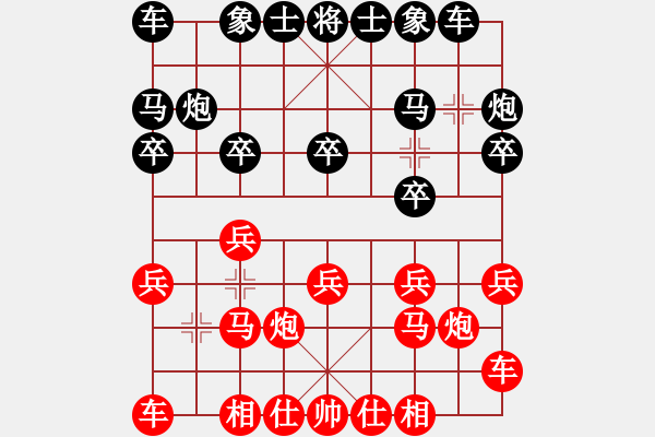 象棋棋譜圖片：山西實(shí)名聯(lián)盟 立白文化白虎 先勝 lh4624324 - 步數(shù)：10 