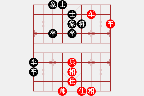 象棋棋譜圖片：容桂棋類協(xié)會三棋基地：雙車錯的殺法【2】 - 步數(shù)：5 