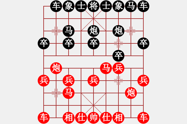 象棋棋譜圖片：天地美(4級)-負(fù)-很愛象棋(初級) - 步數(shù)：10 