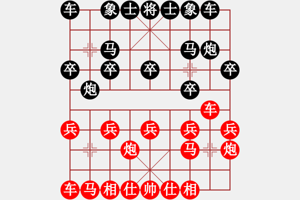 象棋棋譜圖片：人機(jī)大戰(zhàn)【4】瓶窯 張桂根 負(fù) 象棋奇兵 - 步數(shù)：10 