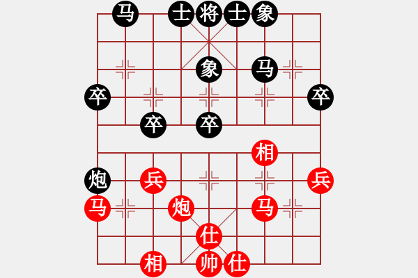 象棋棋譜圖片：2022.2.4.6JJ五分鐘后勝邊馬五六炮 - 步數(shù)：30 