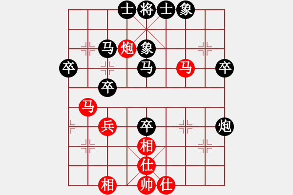 象棋棋譜圖片：2022.2.4.6JJ五分鐘后勝邊馬五六炮 - 步數(shù)：40 