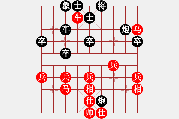 象棋棋譜圖片：弈劍如虹輸(3段)-負(fù)-態(tài)態(tài)好(2段) - 步數(shù)：40 