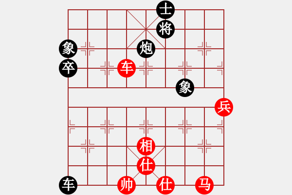 象棋棋譜圖片：9632局 A00--小蟲引擎24層 紅先和 天天AI選手 - 步數(shù)：70 